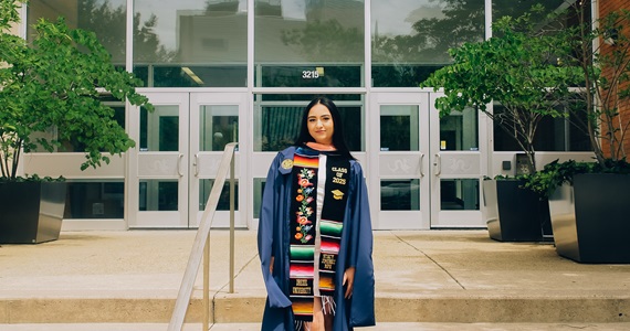 Stacy Jimenez graduation photo